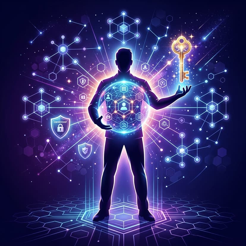 Own Your Data - Web3 illustration